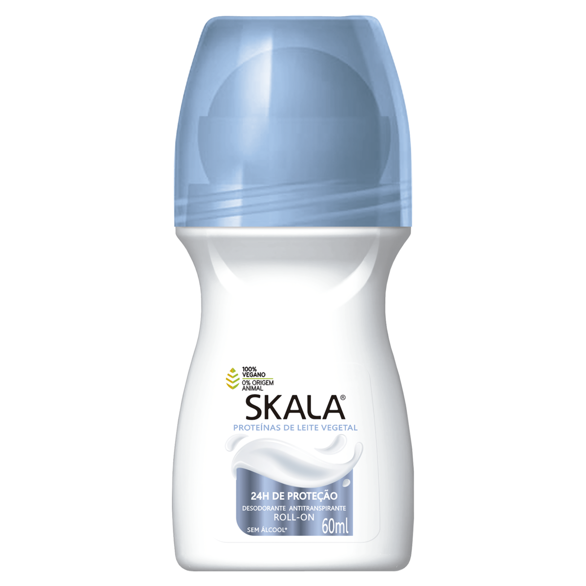 Antitranspirante Roll-On Skala Proteínas de Leite Vegetal 60ml