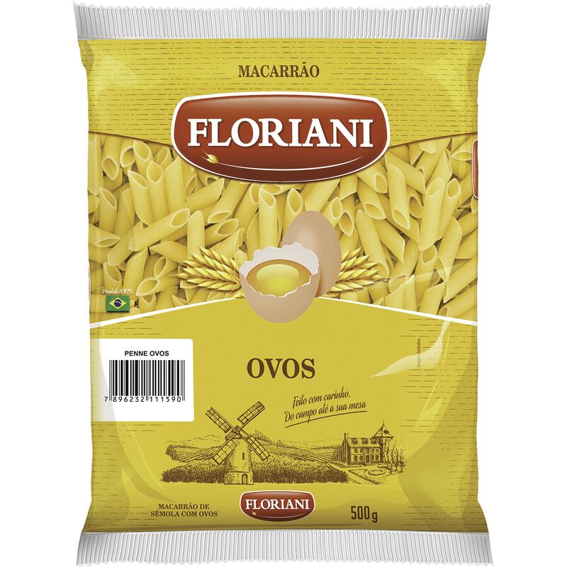 Macarrão com Ovos Floriani Penne 500g