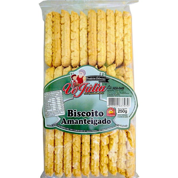 Biscoito Vó Júlia 250g - Amanteigado