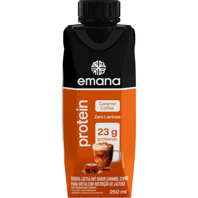 Bebida Láctea Emana Caramel Coffee 250ml