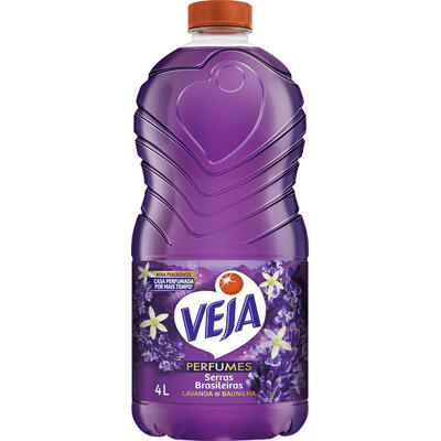 Limpador Perfumado Veja Serras Brasileiras 4L