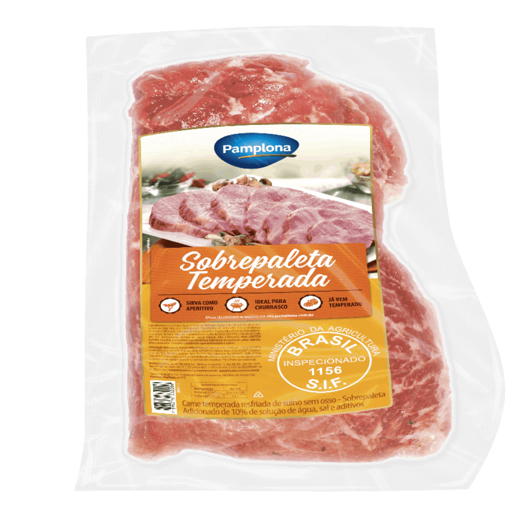 Sobrepaleta Suína PAMPLONA Temperada Resfriada Kg