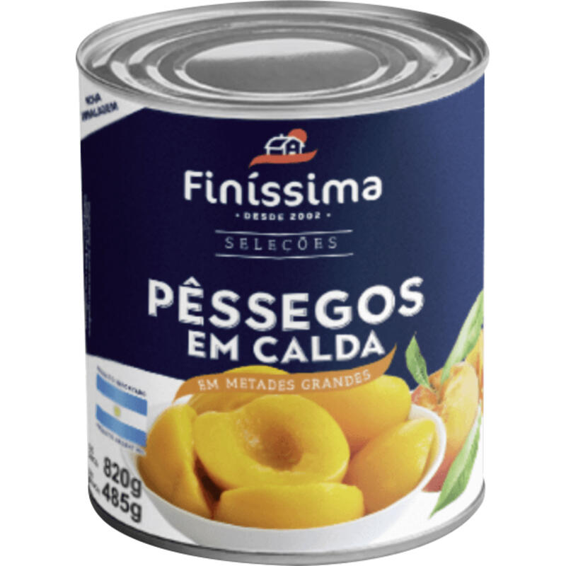 Pêssego em Calda Finíssima 485g