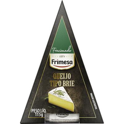 Queijo Tipo Brie Frimesa Pedaço com 115g
