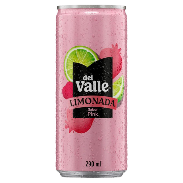 Refresco Adoçado Limonada Pink Del Valle Lata 290ml