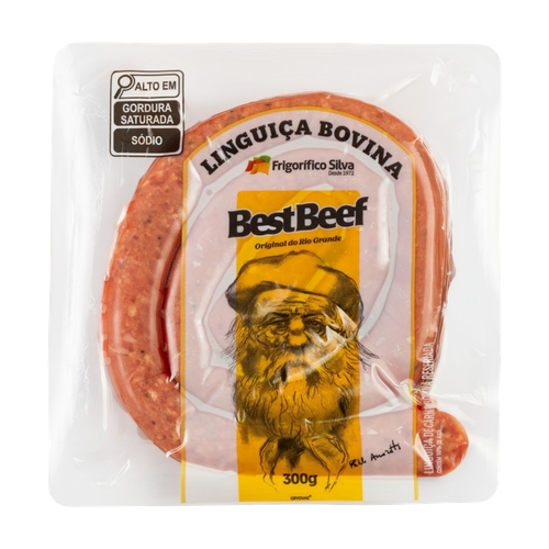 Linguiça Bovina BEST BEEF Resfriado 300g