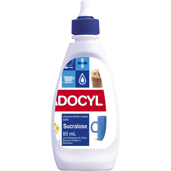 Adoçante Líquido Adocyl Sucralose 80ml