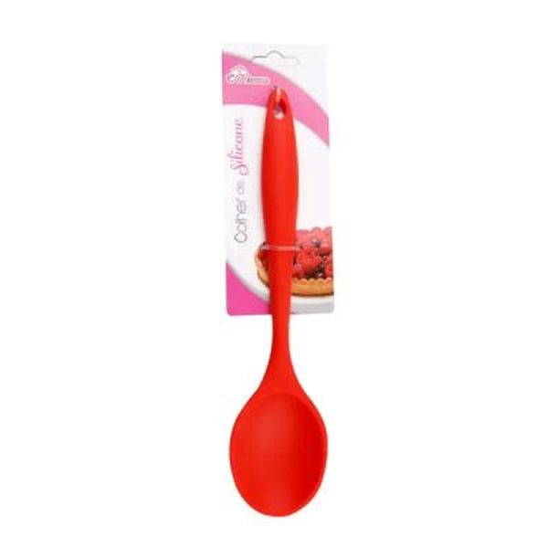 Colher Em Casa Tem Silicone - Vermelha - Ref. 12454