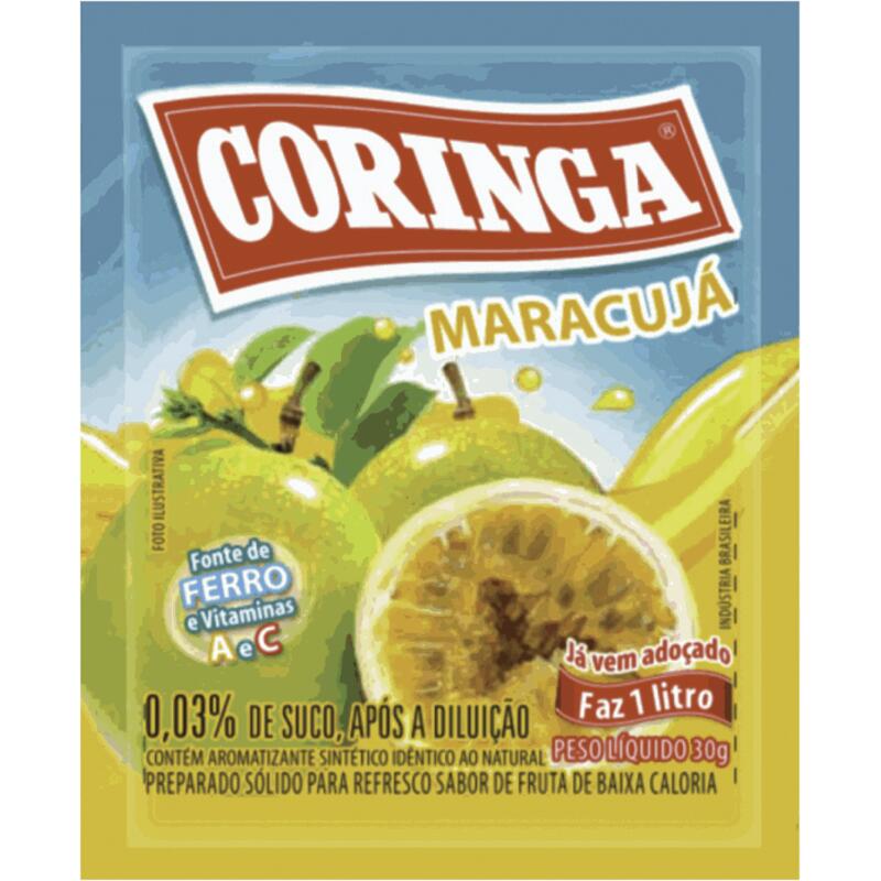 Refresco em Pó Coringa Maracujá 30g