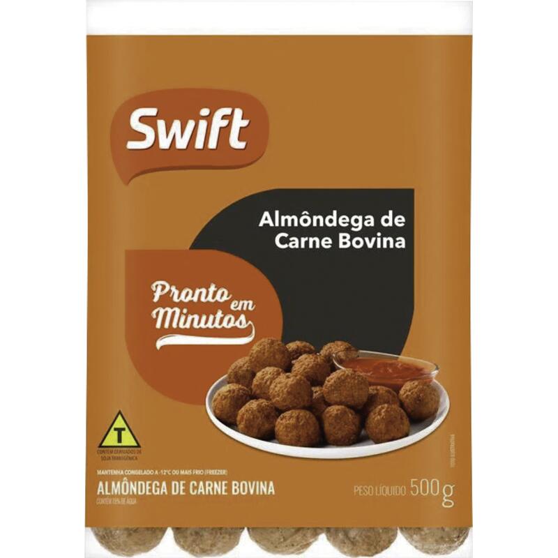 Almôndegas Bovinas SWIFT 500g