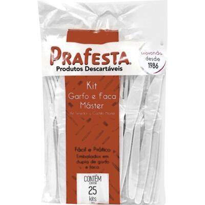 Kit Talher Bio Prafesta Master Branco 25 un