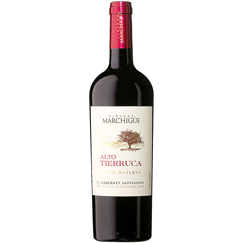 Viñedos Marchigüe Alto Tierruca Gran Reserva Cabernet Sauvignon Chileno Vinho Tinto 750ml