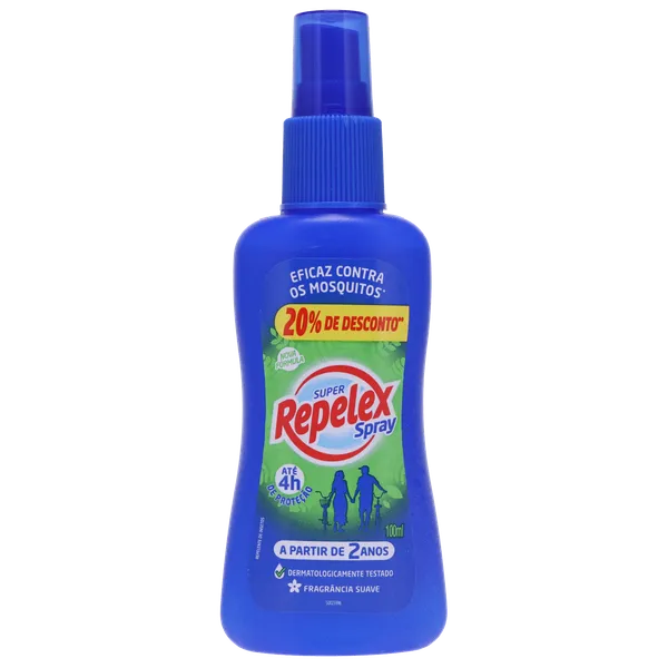 Repelente Repelex 100ml - Spray - Com 20% de Desconto