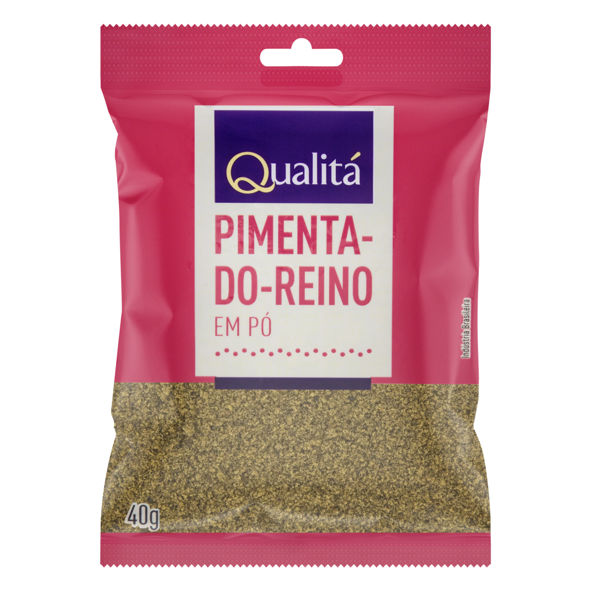 Pimenta-do-Reino Pó Qualitá Pacote 40g