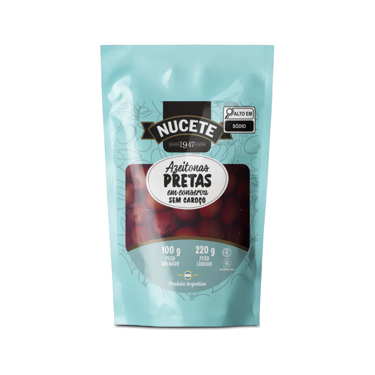 Azeitona Pote Sem Caroço Nucete 100g
