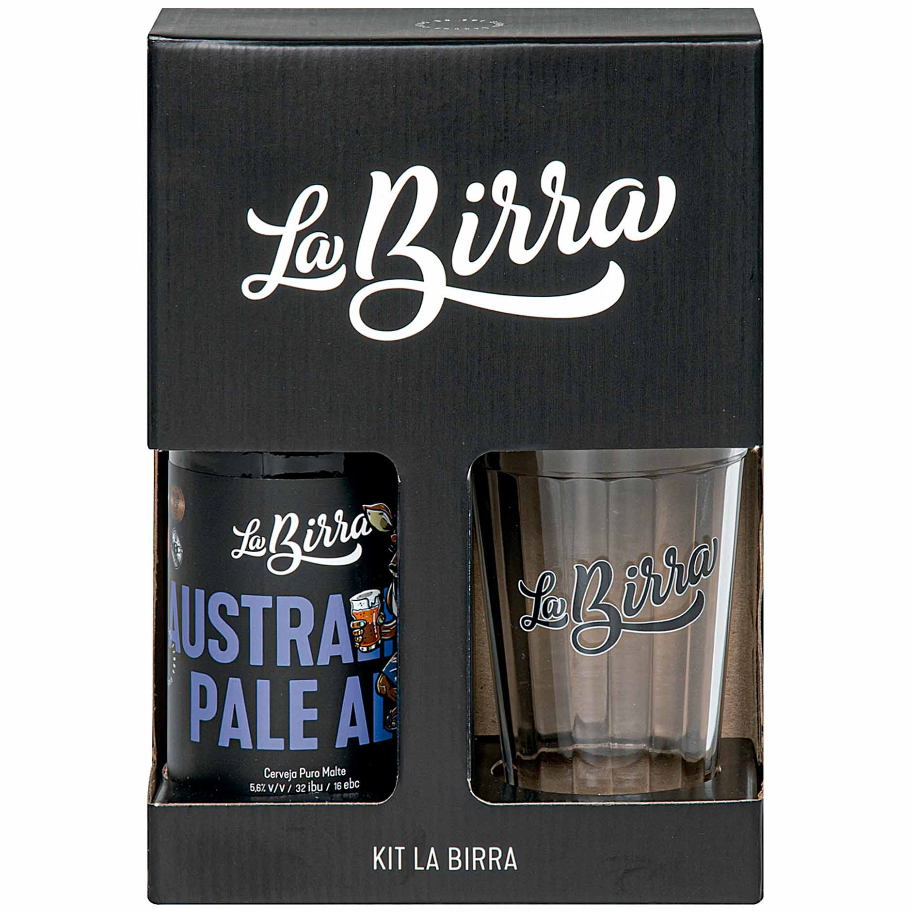 Kit Cerveja La Birra Australian Pale Ale 500ml + Copo