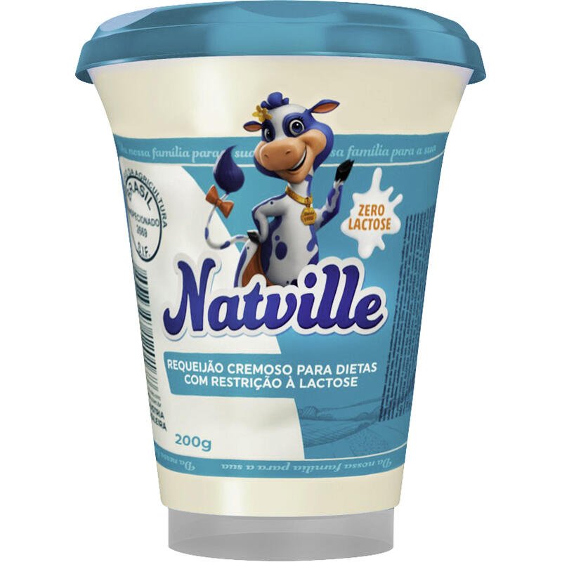 Requeijão Natville Zero Lactose 200g