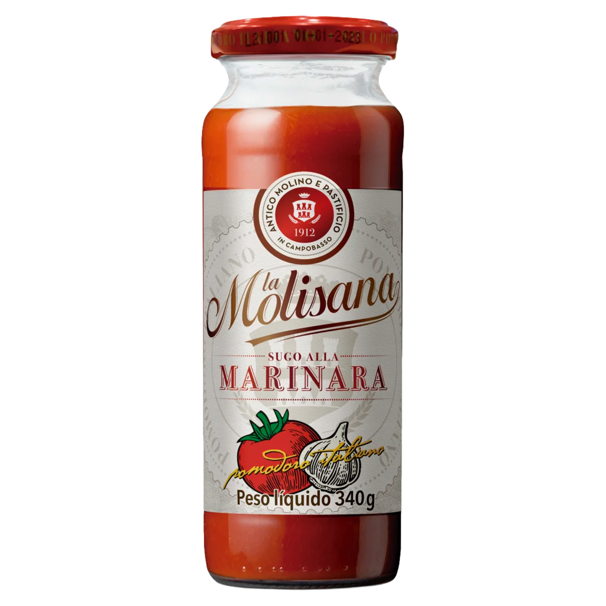 Molho de Tomate Marinara La Molisana Vidro 340g