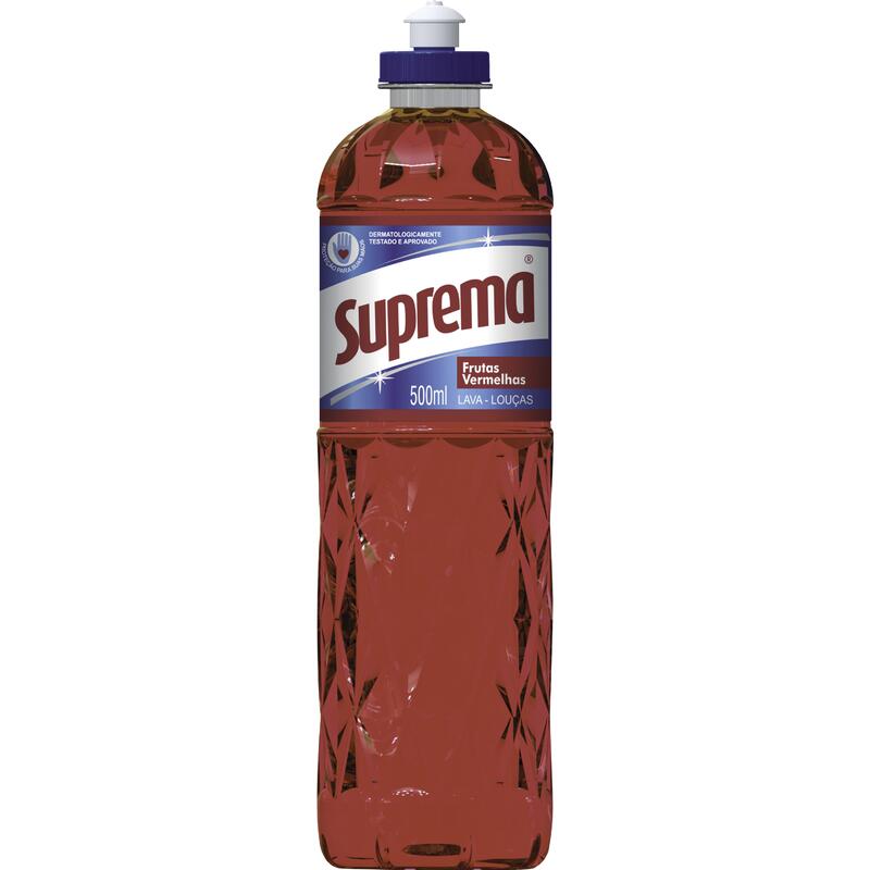 Detergente Liquido Suprema Frutas Vermelhas 500ml