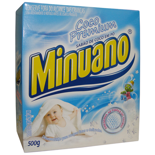 Sabão De Coco Em Pó Miniano 500g