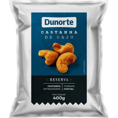 Castanha de Caju Dunorte Torrada e Salgada 400g