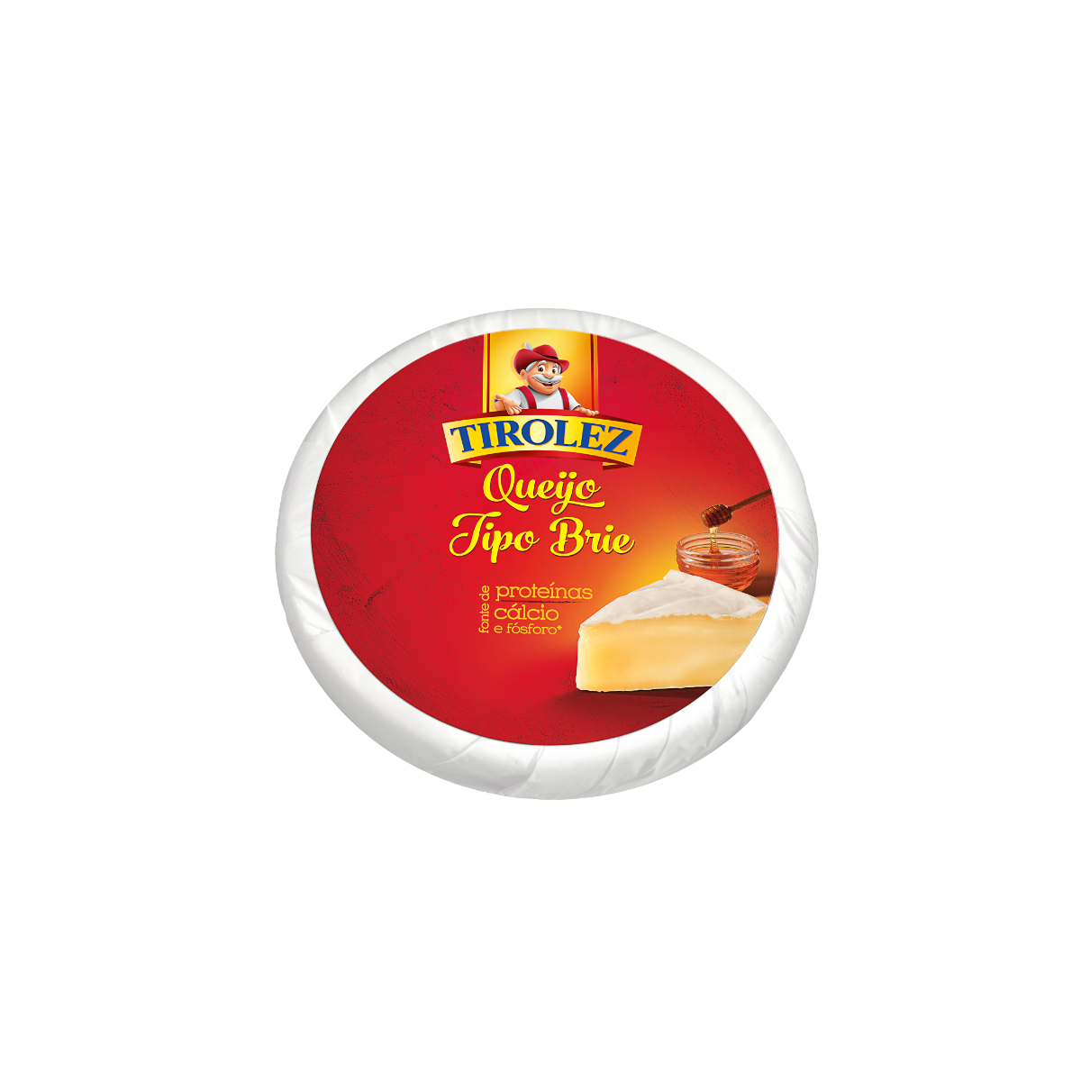 Queijo Brie Forma Tirolez Pedaço 200g