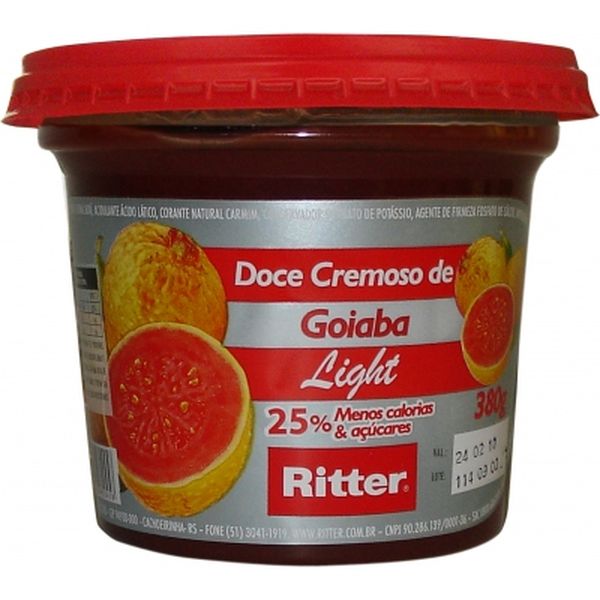 Doce Ritter 380g - Light - Goiaba