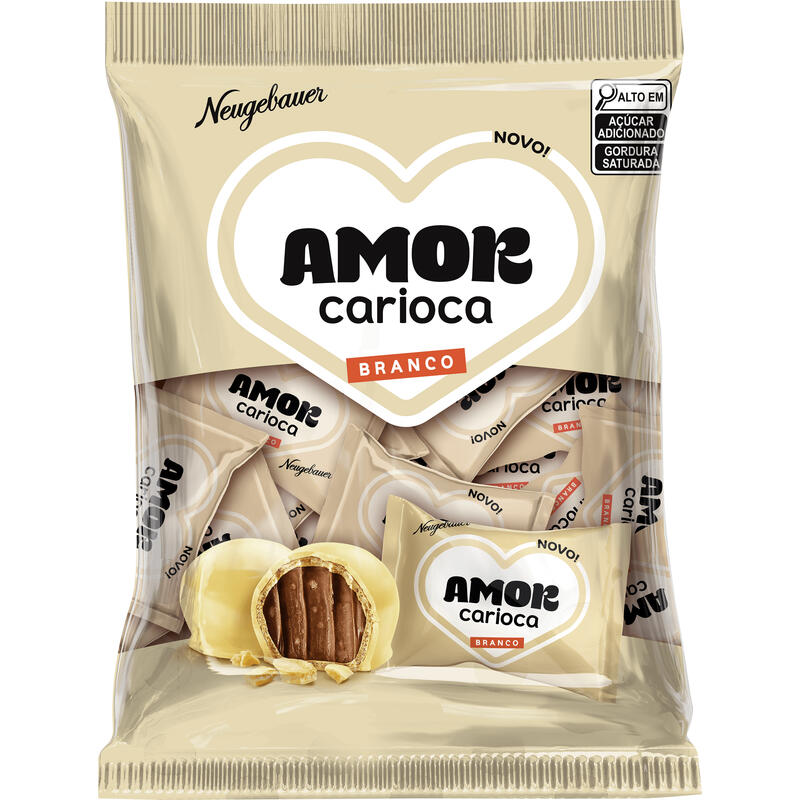 Bombom Amor Carioca Branco 500g