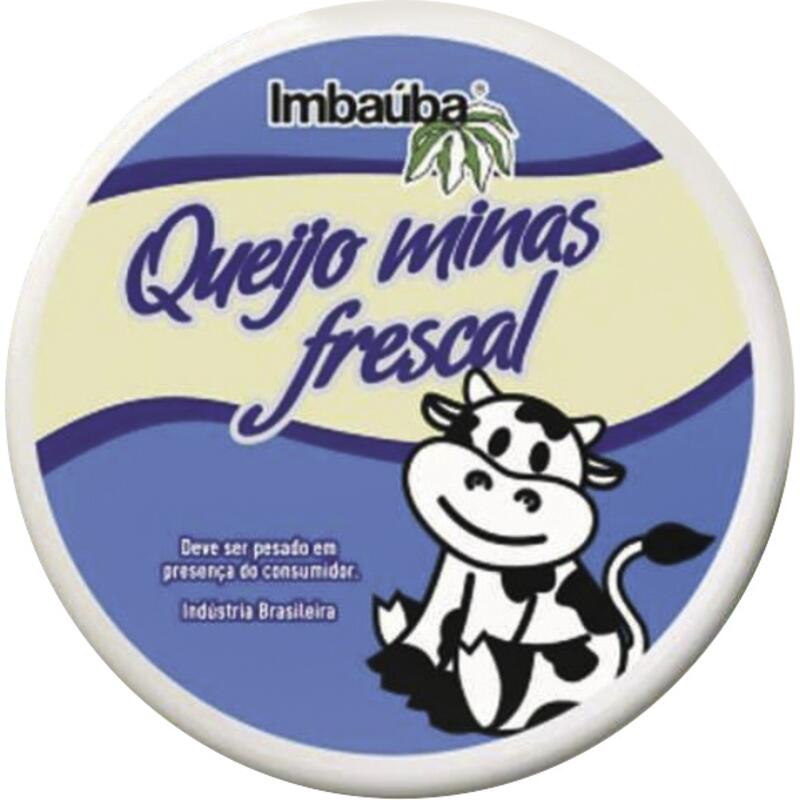 Queijo Imbaúba Minas Frescal Preço por quilo na peça