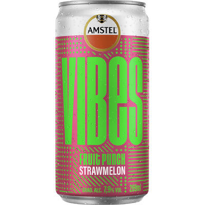 Bebida Alcoólica Amstel Vibes Strawmelon 269ml