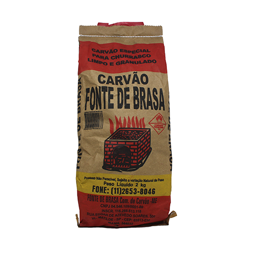 Carvão Fonte De Brasa 2kg