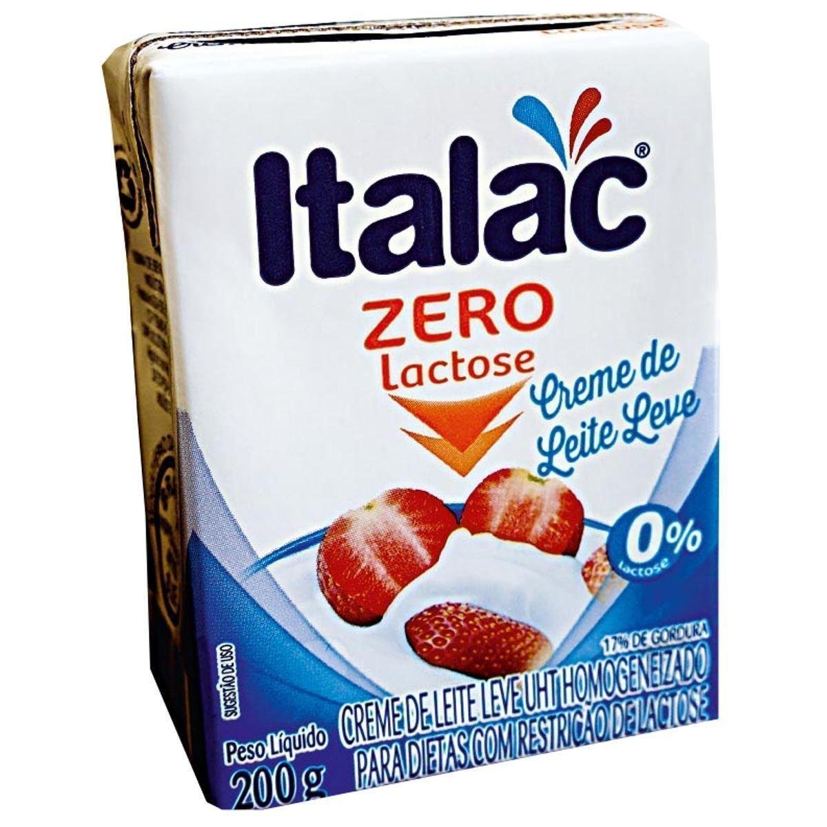 Creme de Leite Zero Lactose Italac 200g