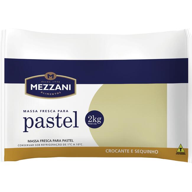 Massa para Pastel Mezzani 2kg