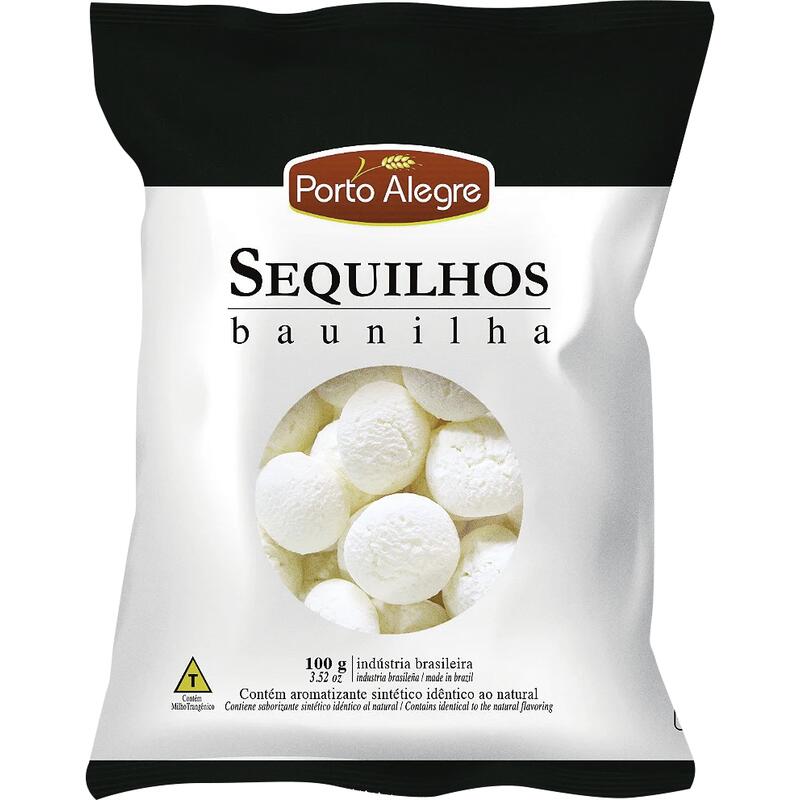 Biscoito Sequilhos Porto Alegre Baunilha 100g