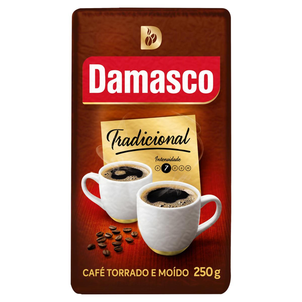 Café Damasco 250g - Tradicional - A Vácuo