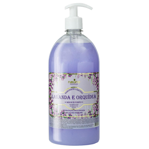 Sabonete Líquido Naturrê 1 Litro - Lavanda e Orquídea