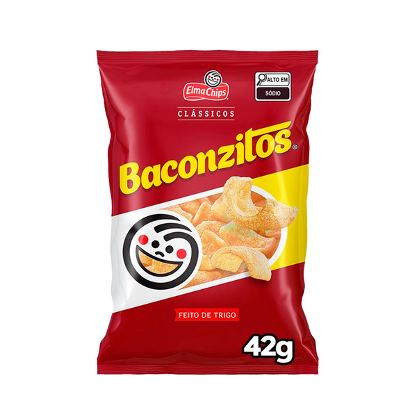 Salgadinho Bacon Elma Chips Baconzitos 42G