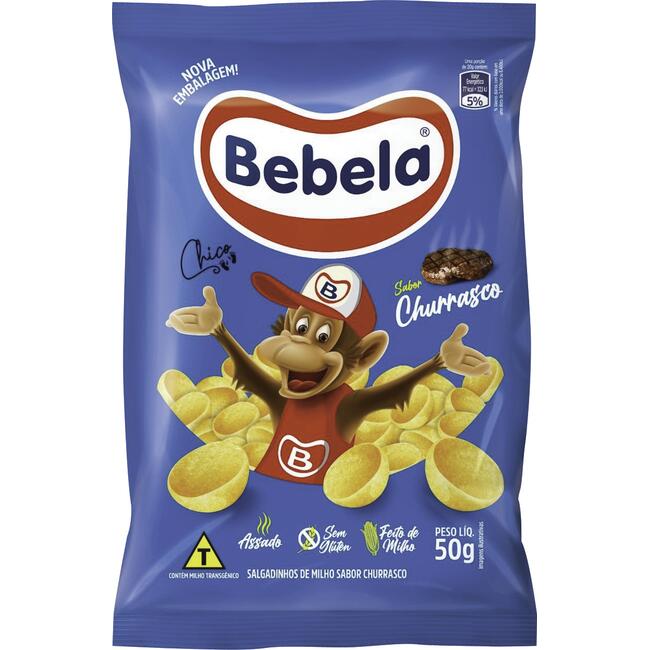 Salgadinho Bebela Churrasco 50g