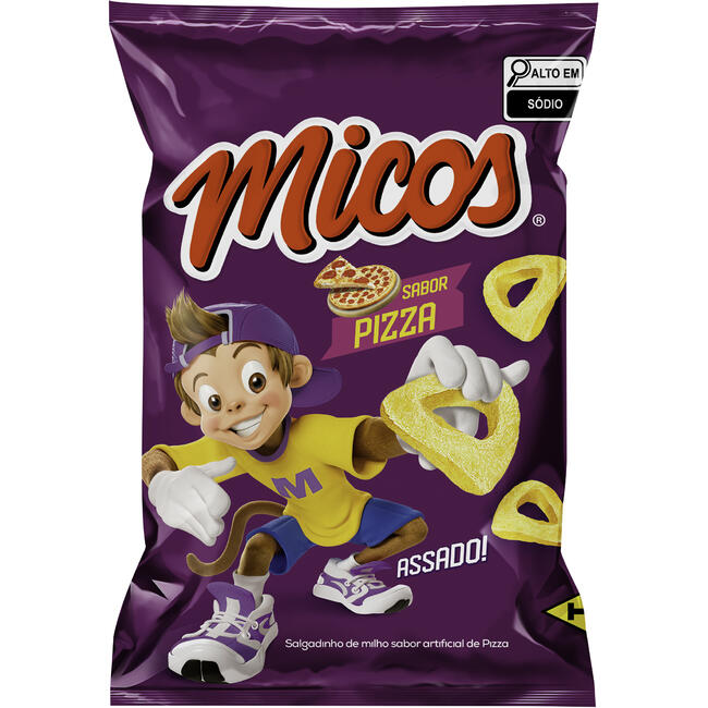 Salgadinho Micos Pizza 28g