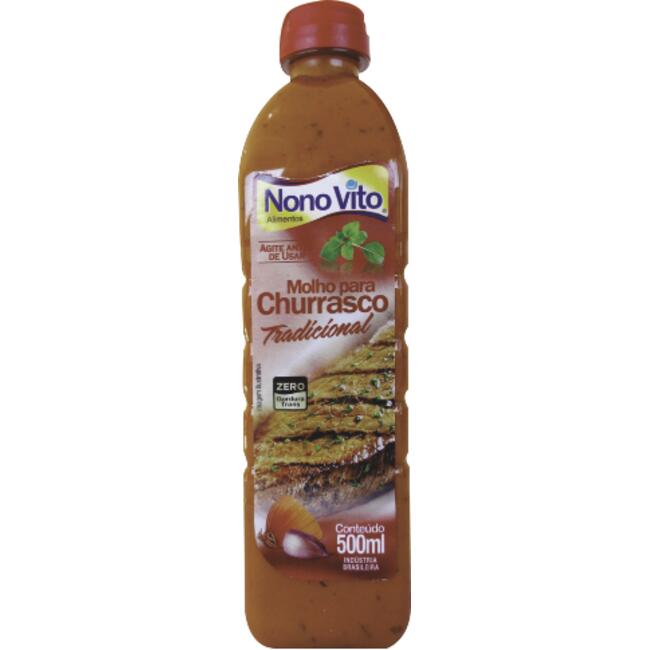Molho de Churrasco Nono Vito Tradicional 500ml
