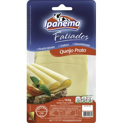 Queijo Prato Ipanema Fatiado 160g
