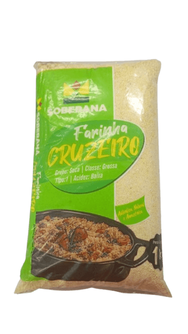 Farinha de Mandioca Soberana Branca 1kg