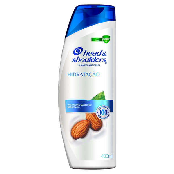 Shampoo Anticaspa Head e Shoulders Hidratação Frasco 400ml