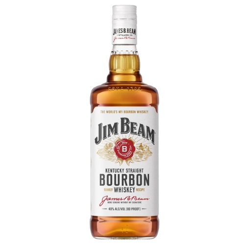 Whisky JIM BEAM White bourbon 1l