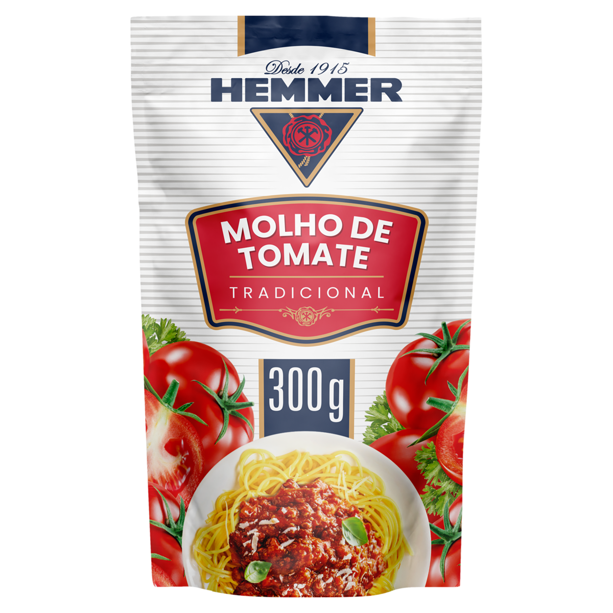 Molho de Tomate Tradicional Hemmer 300G