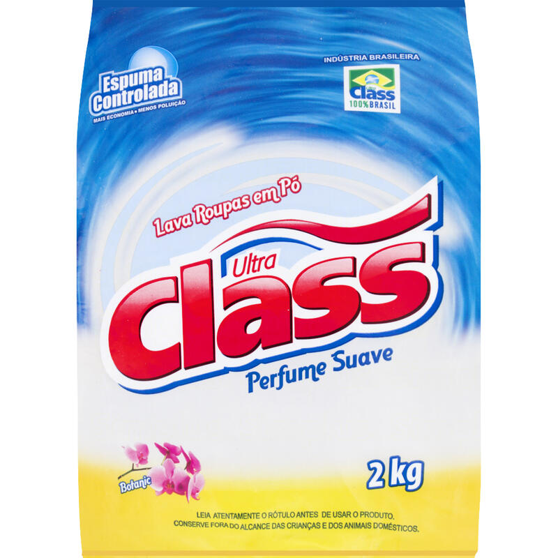 Lava Roupas em Pó Ultra Class 2kg