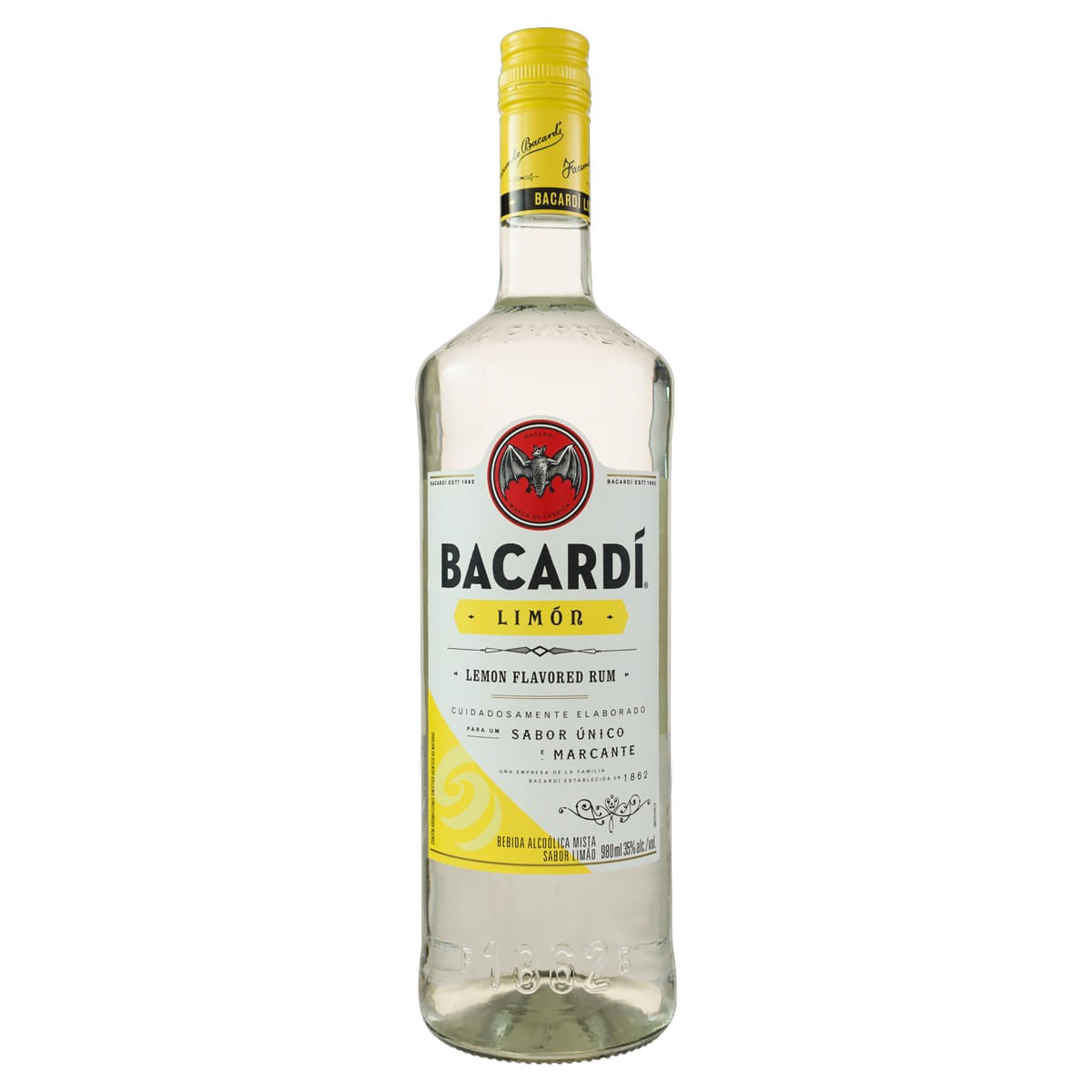 Rum Brasileiro Flavored Limón BACARDÍ 980ml
