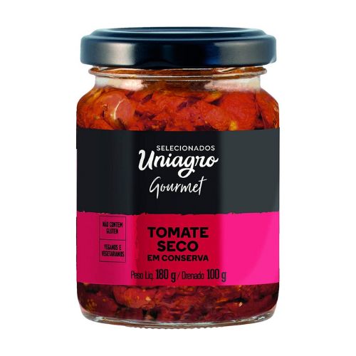 Tomate Seco Uniagro Em Óleo 100g
