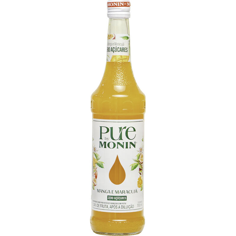 Xarope Pure Monin Manga e Maracujá Zero 700ml