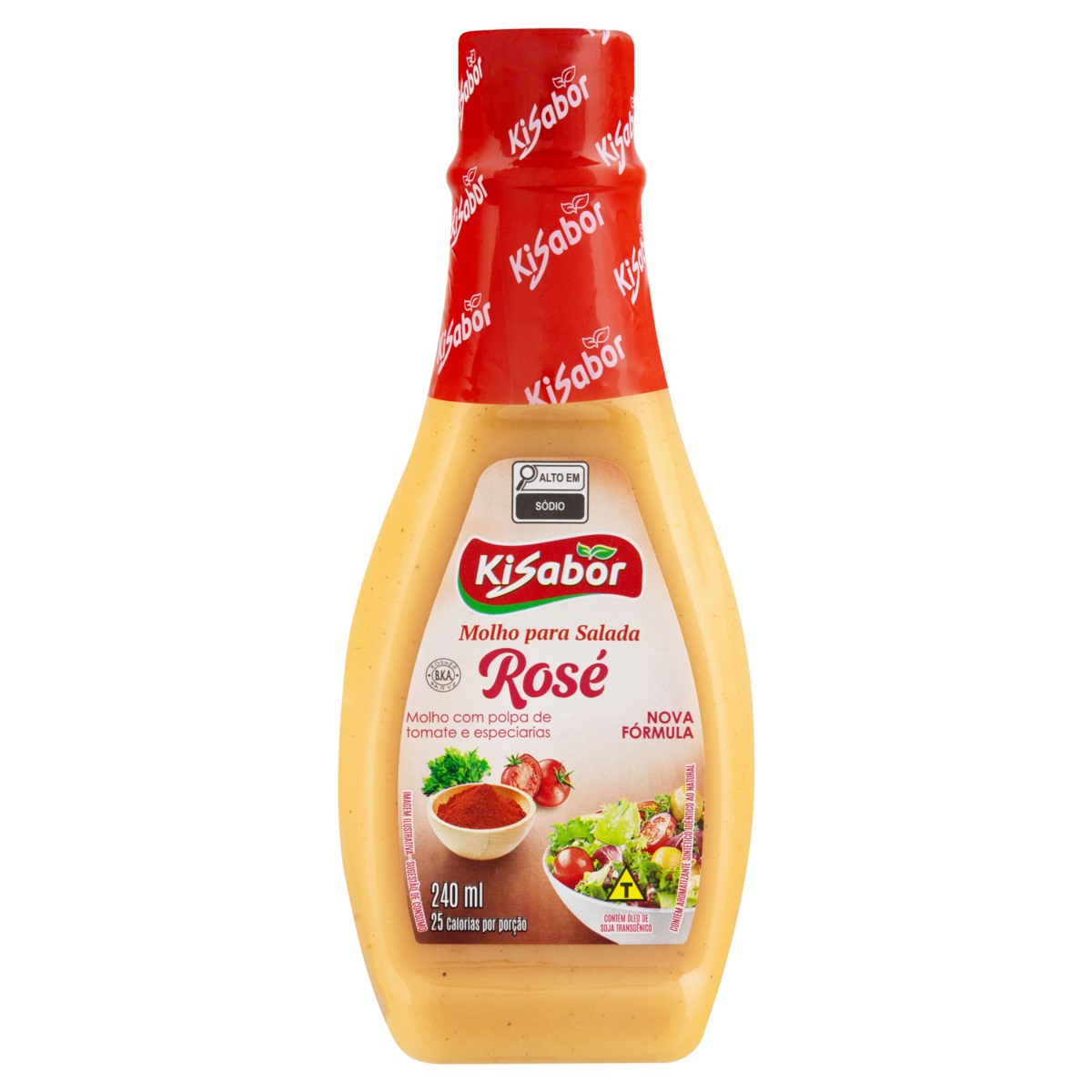 Molho para Salada Kisabor Rosé 240ml
